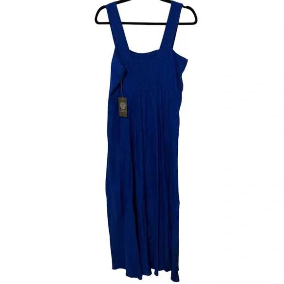 Vince Camuto Bold Blue Maxi Dress - Picture 4 of 6